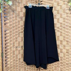 H&M Black Midi Skirt